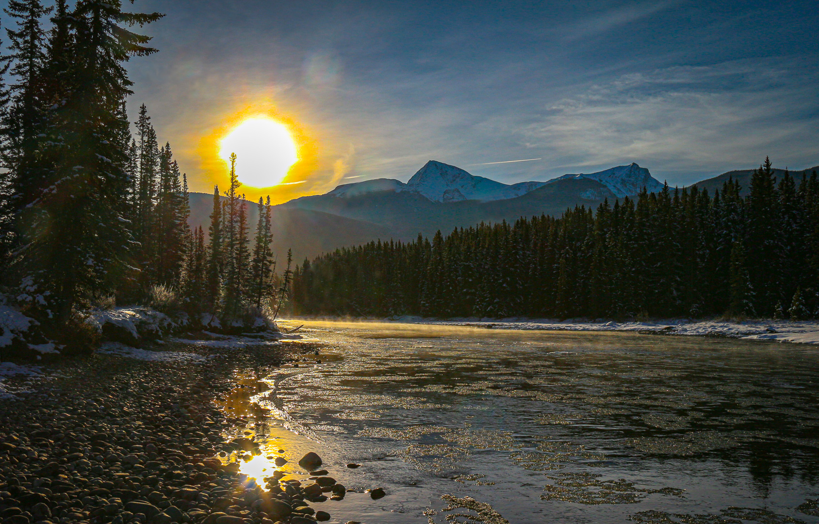 Andrew Forber – Bow River Sunrise – 2ND