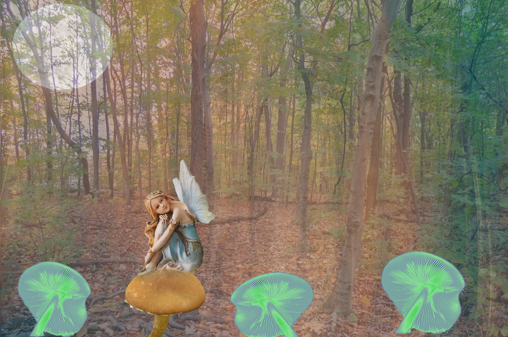 Sue Adorjan – Magical Moonlit Woods – 2ND