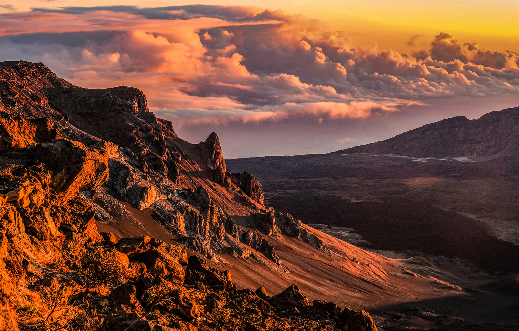 Linda Pickard – Haleakala Crater Sunrise – 1ST